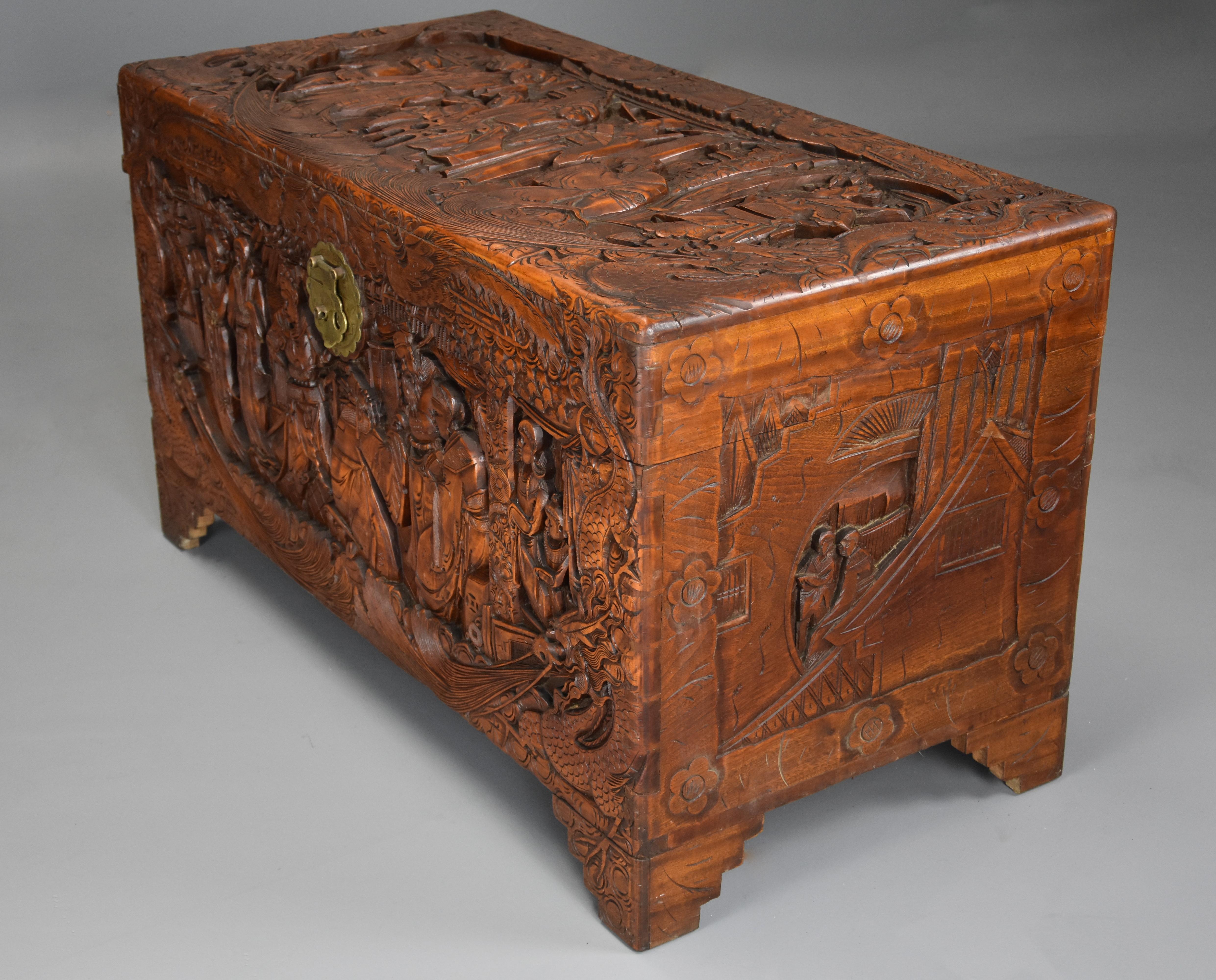 camphor wood chest for sale