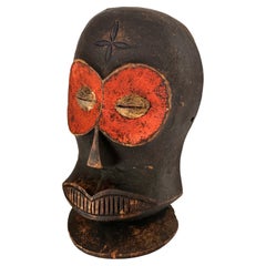 Highly Decorative Wood African Mask