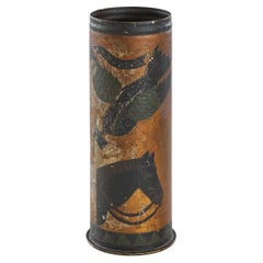 Dekorative WWI-Bombershell-Trench-Art-Vase