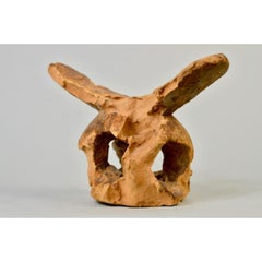 Highly Eroded Dogon/Tellem Headrest in Wood