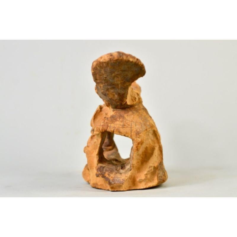 Tribal Highly Eroded Dogon/Tellem Headrest in Wood For Sale