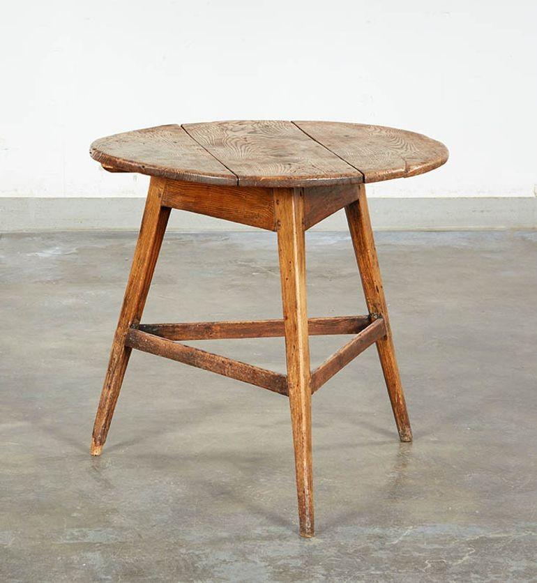 Ash Highly Figured Welsh Cricket Table