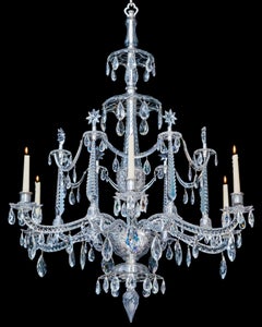 Highly Important George III Period Chandelier by Christopher Haedy
