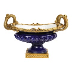 Highly Important Louis XV Period Ormolu Mounted Sèvres Porcelain Vase ‘Choiseul’