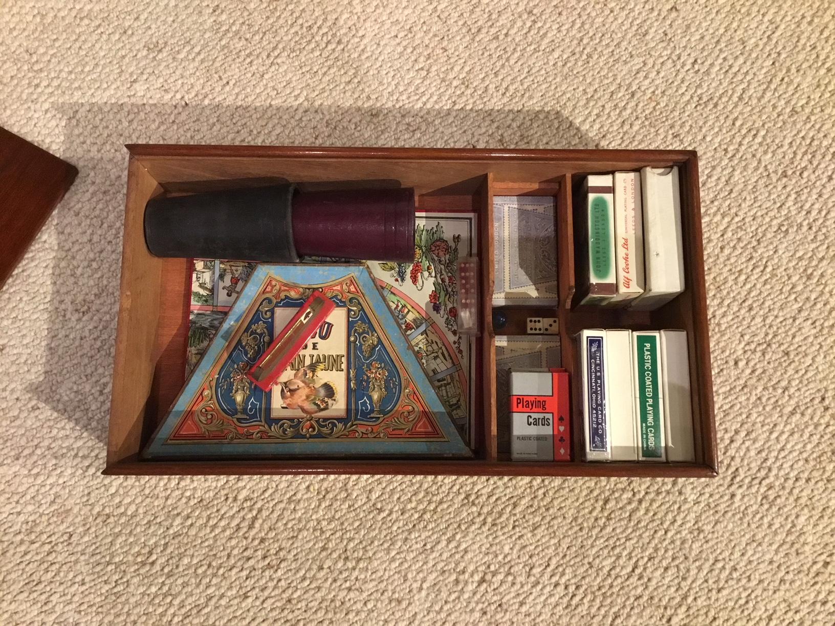 Highly Unusual and Rare Walnut Edwardian Period Metamorphic Roulette 12