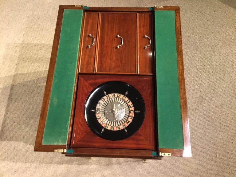 Highly Unusual and Rare Walnut Edwardian Period Metamorphic Roulette at ...