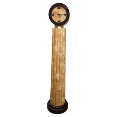 Highly Unusual Pen Shell Grandfather Clock, Circa 1980s