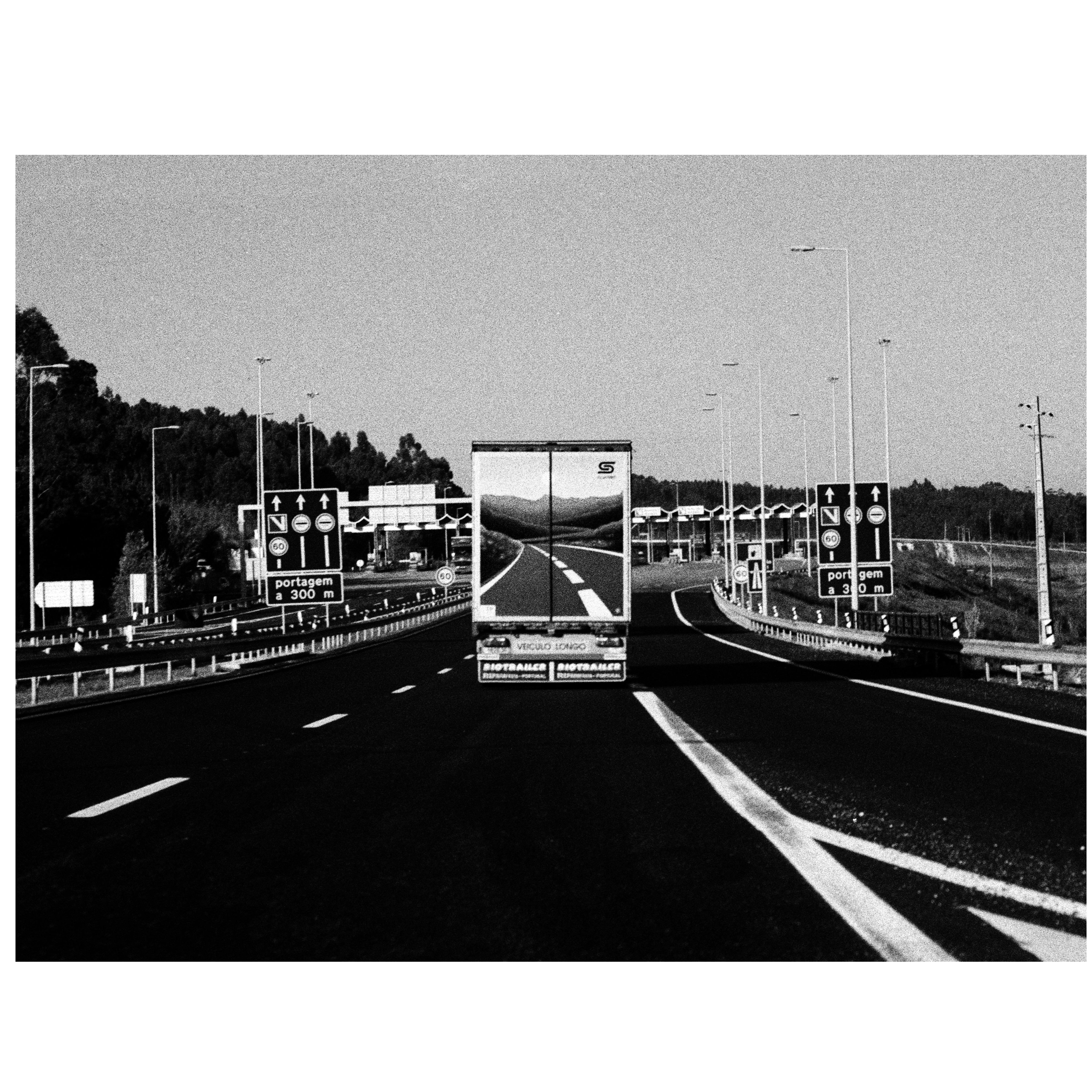 "Highway" 2003 Black & White Photography Gelatin Silver Print Ana Maria Cortesão