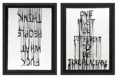 IRREPLACEABLE & OPINIONS (DIPTYCH)