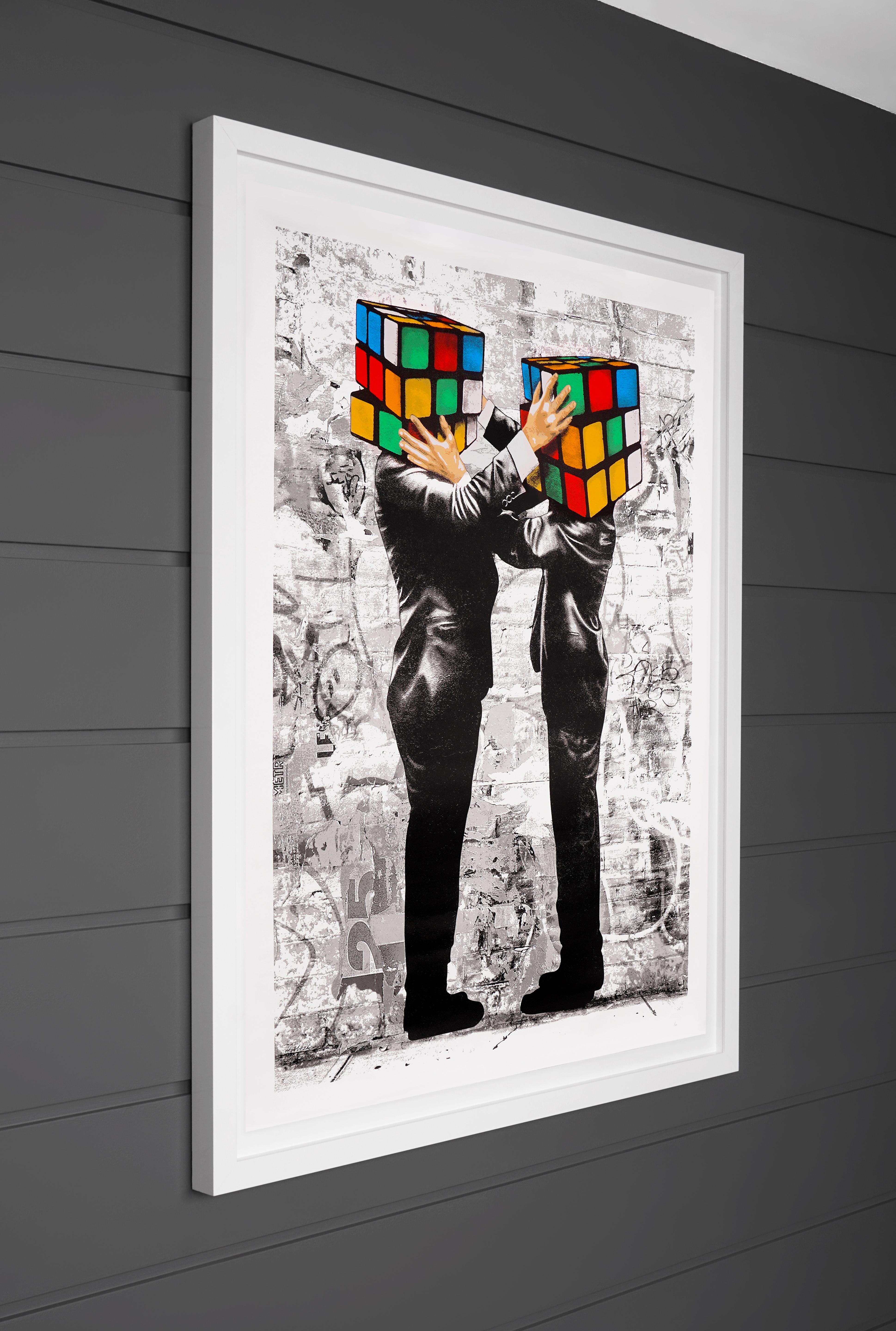 'Puzzled' Limited Edition Street Art Print, 2020 2