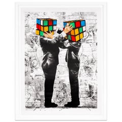 'Puzzled' Limited Edition Street Art Print, 2020