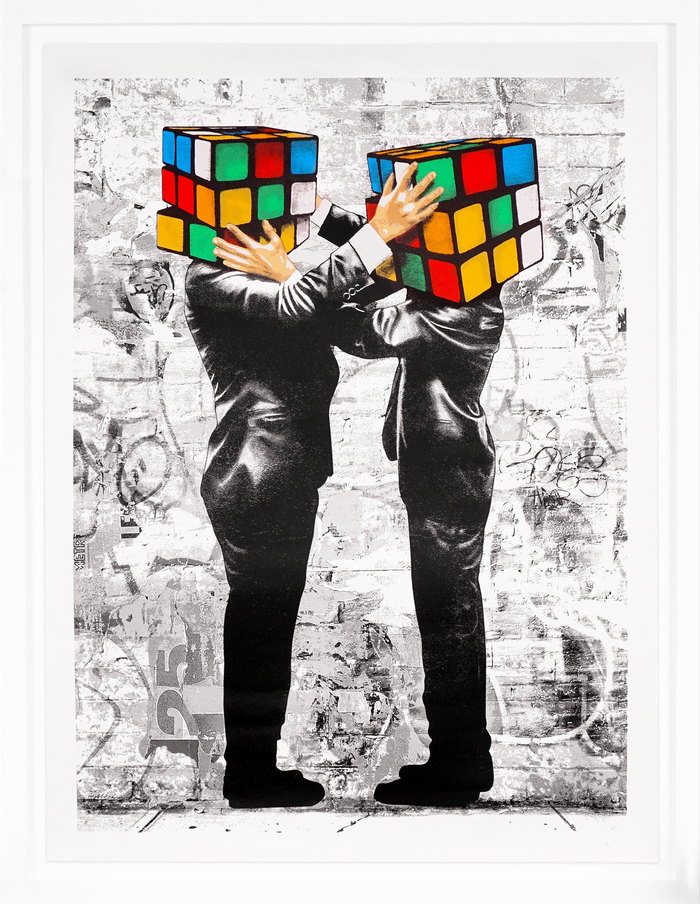 'Puzzled' Limited Edition Street Art Print, 2020
