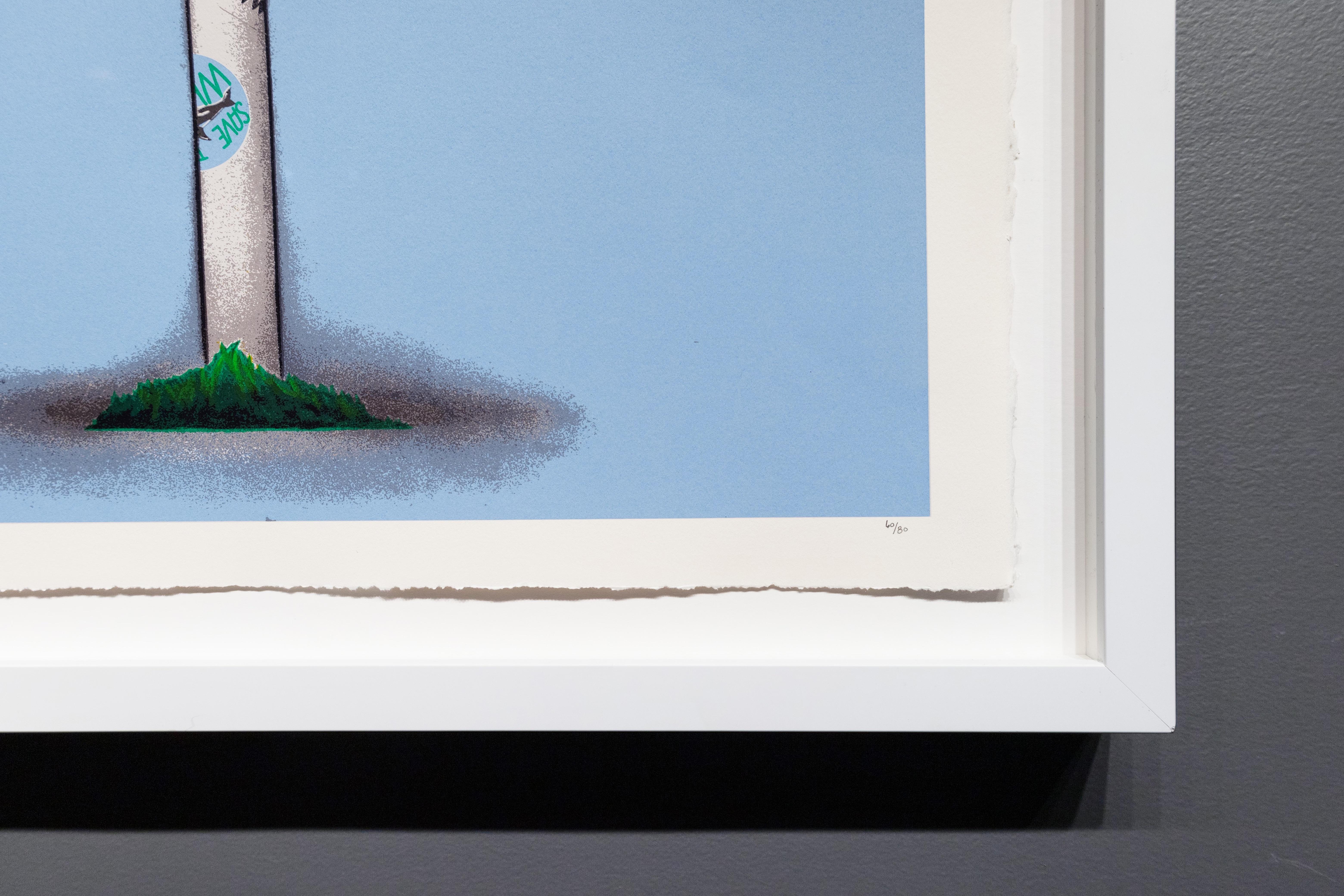 Serigrafia Street Art, 'Virtual Insanity', 2020 - Print di Hijack