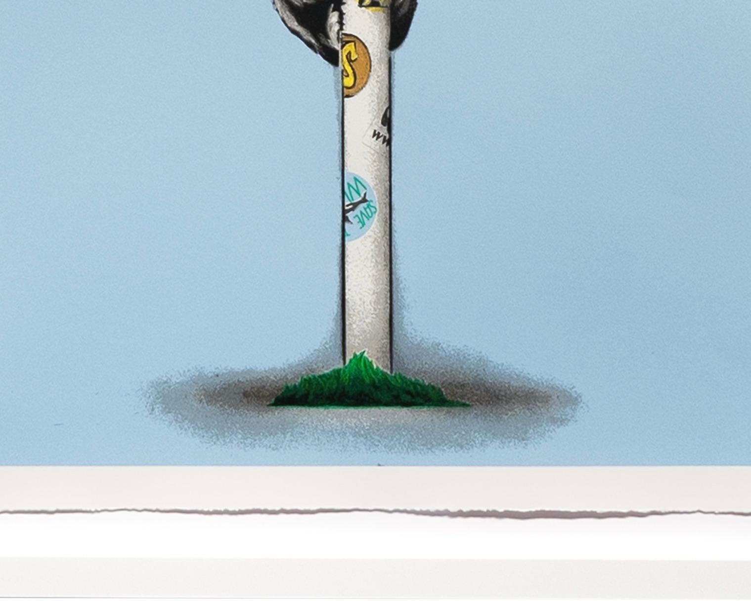 Serigrafia Street Art, 'Virtual Insanity', 2020 in vendita 3