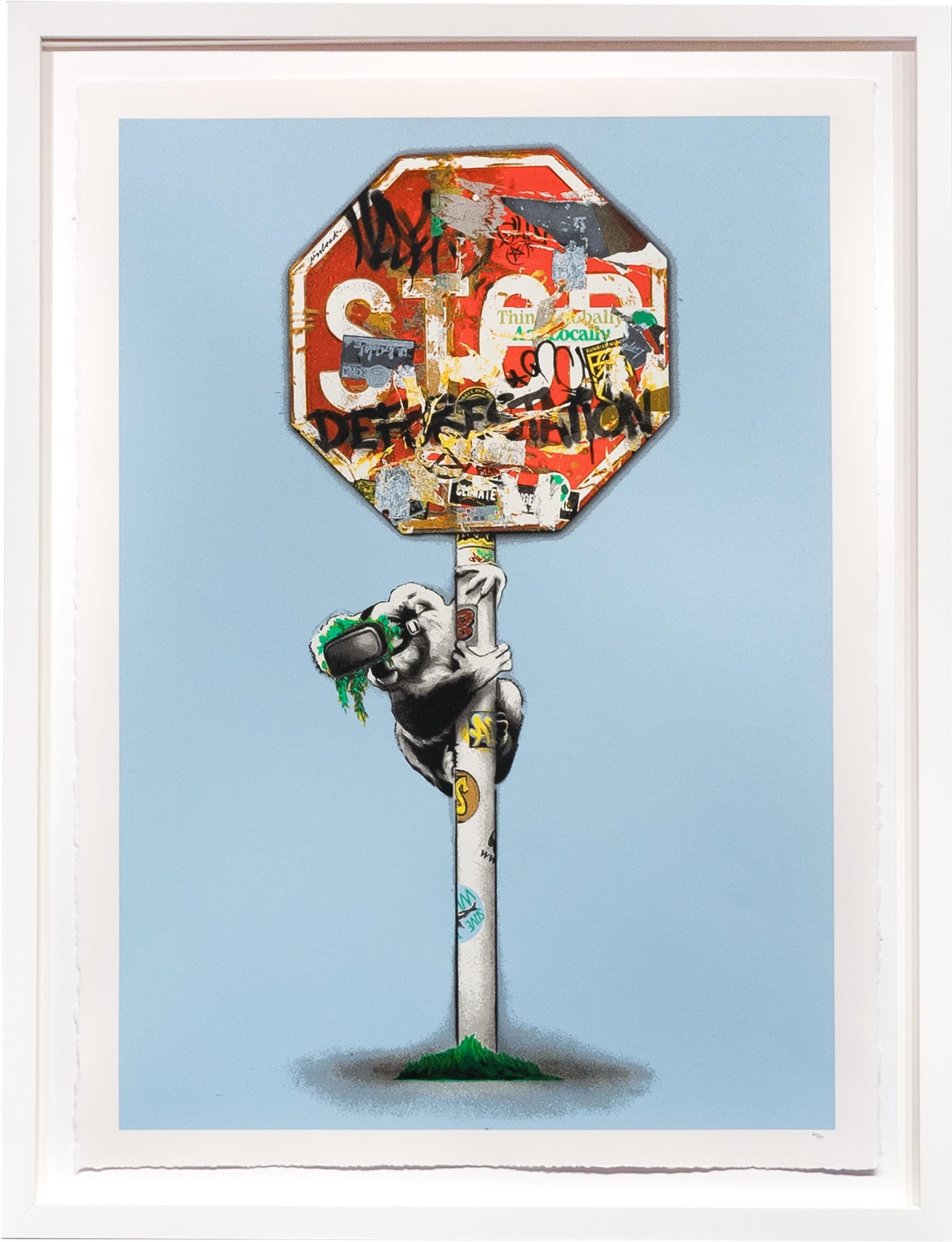 Print di Hijack - Serigrafia Street Art, 'Virtual Insanity', 2020