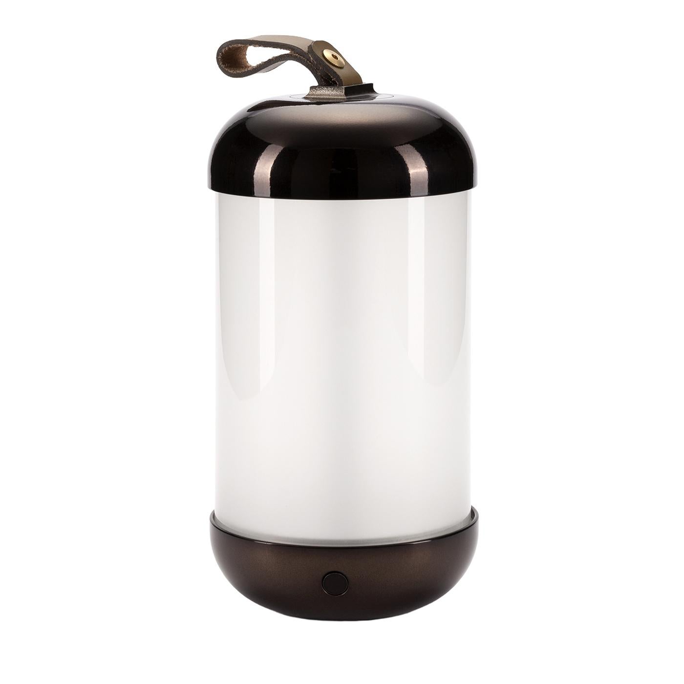 Hikari Small Cylindrical Portable Lamp by Exteta For Sale 5