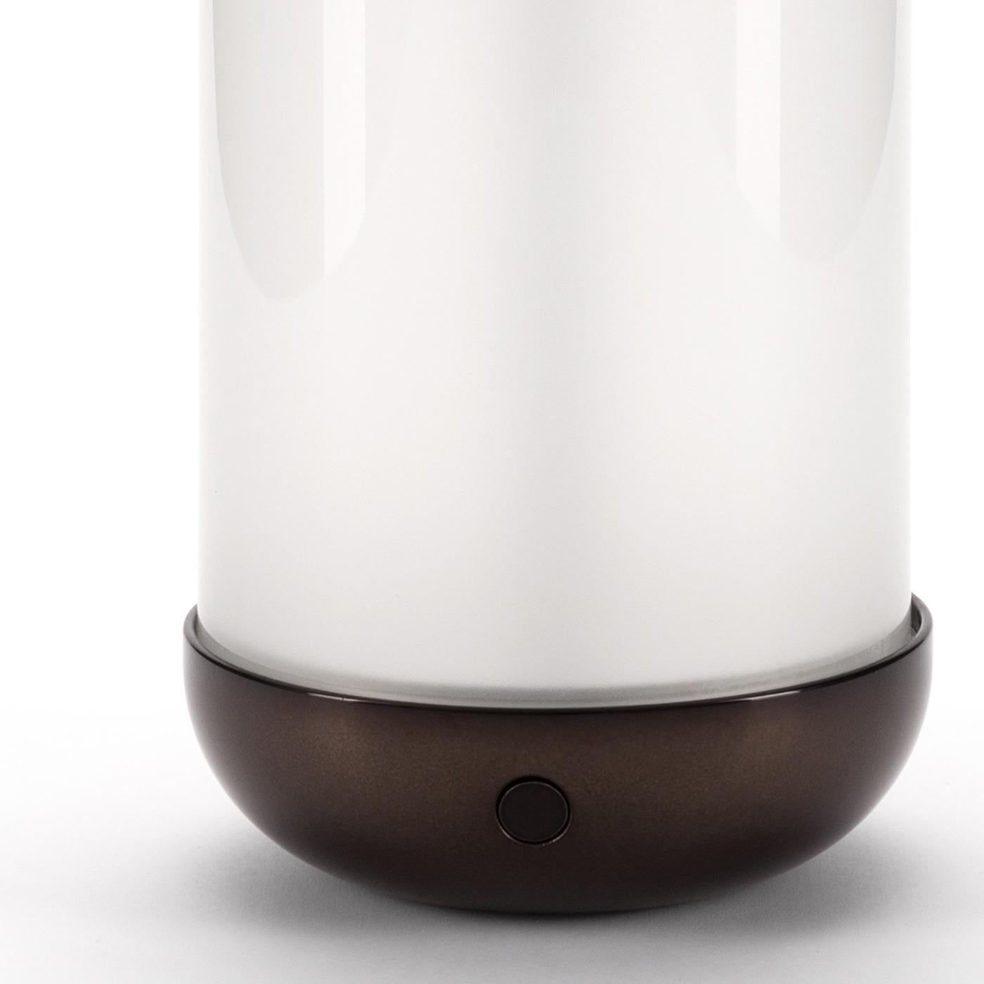 Contemporary Hikari Small Cylindrical Portable Lamp by Exteta For Sale