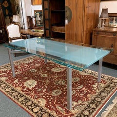 Hikko Glass Extension Dining Table