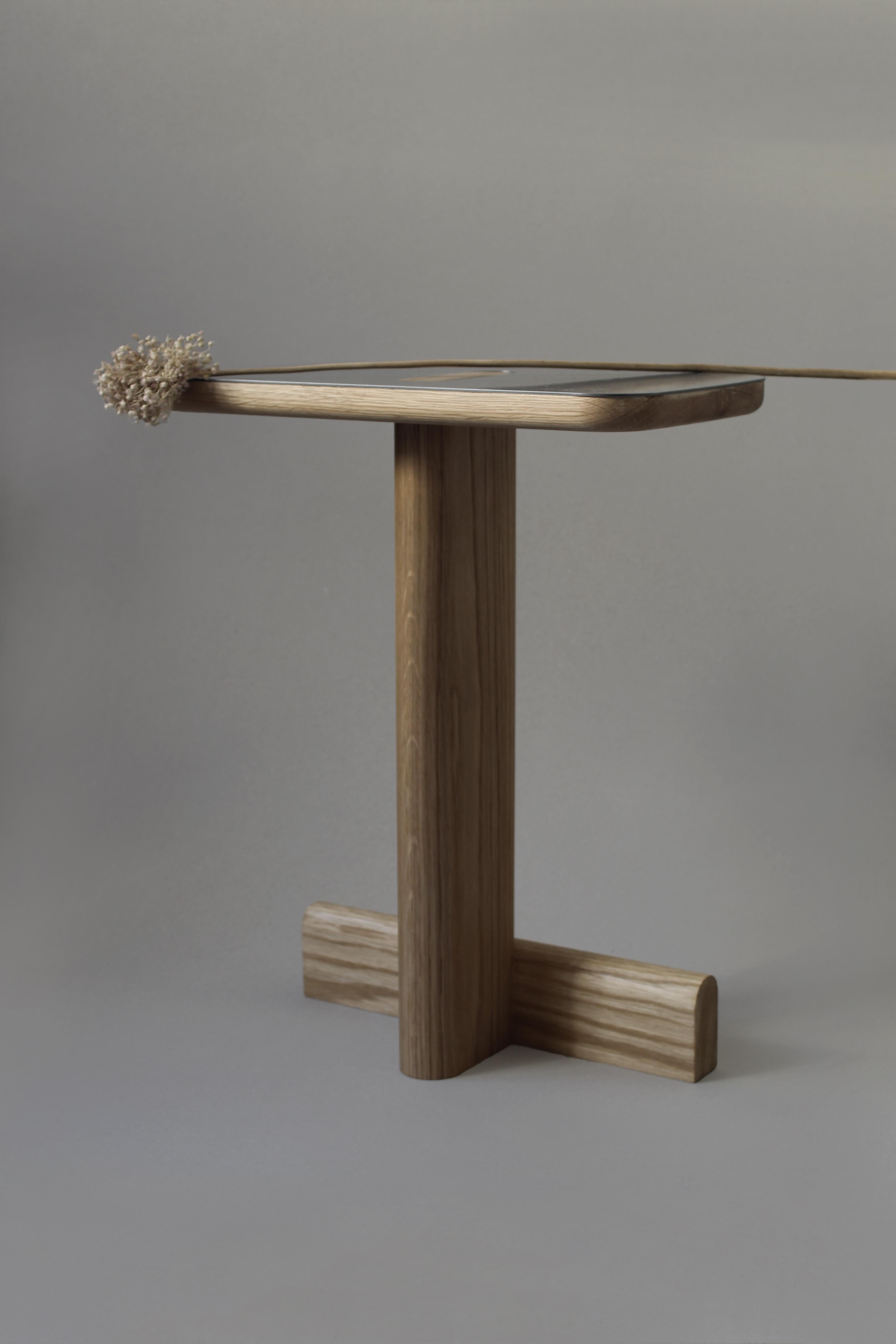 Hand-Crafted Hiko Side Table 
