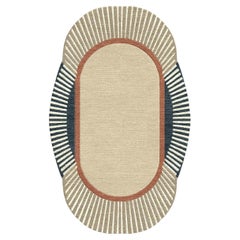 HILA – Maßgefertigter, handgefertigter Teppich aus TENCEL / neuseeländischer Wolle von Rugs & Co