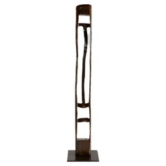 HILABETEAK V, sculpture contemporaine en bronze de Zigor « Kepa Akixo », Pays Basque