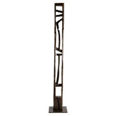 Hilabeteak VIII, sculpture contemporaine en bronze de Zigor (Kepa Akixo) Pays Basque