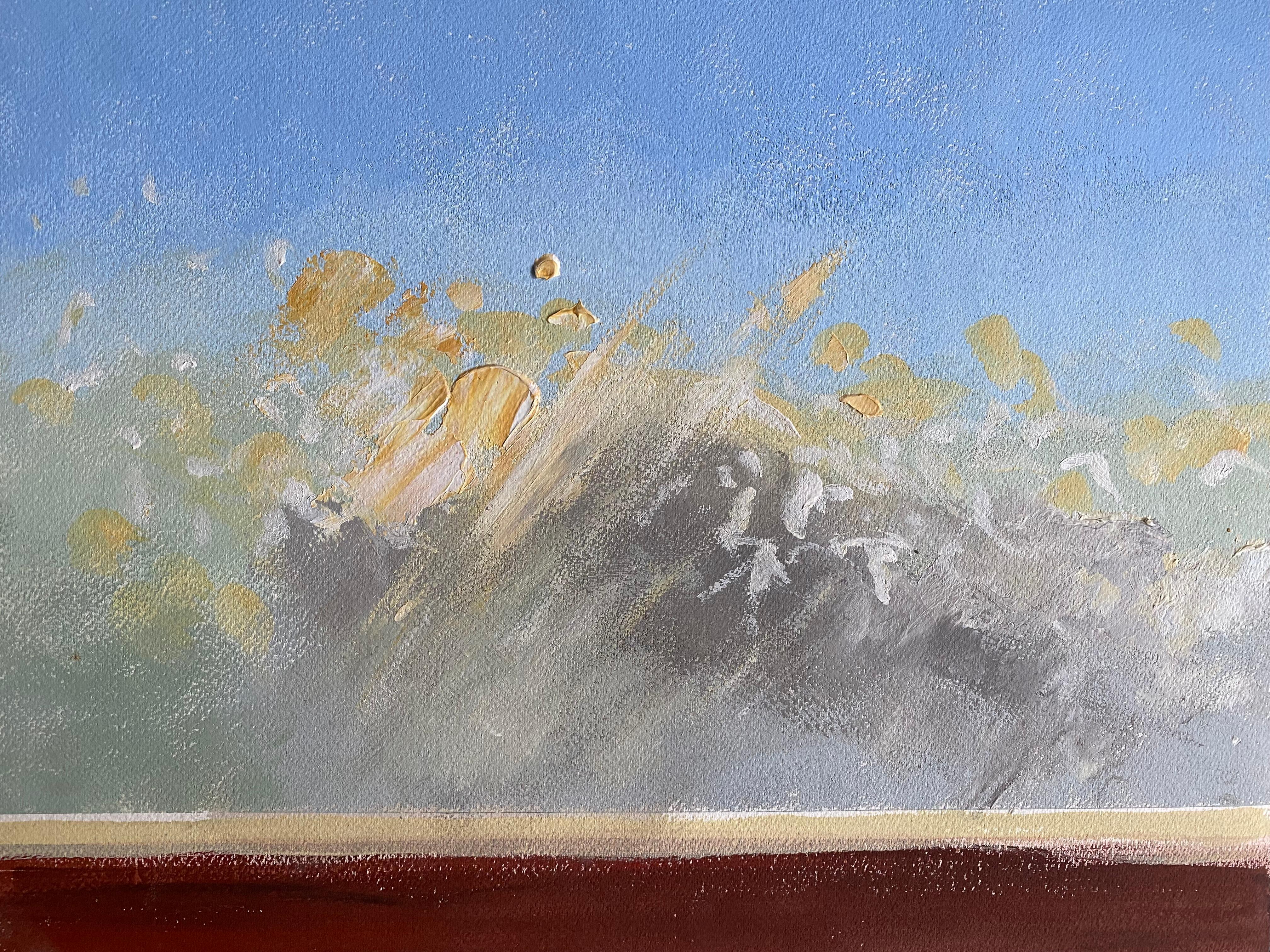 La pasarela - Painting Impresionista abstracto de Hilary Goddard