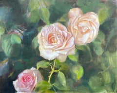 Roses and Thorns, Oil Painting