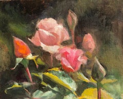 The Life of Rose Buds, Oil Painting