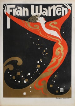 Fran Warren, Cartel Art Decó de Hilary Knight