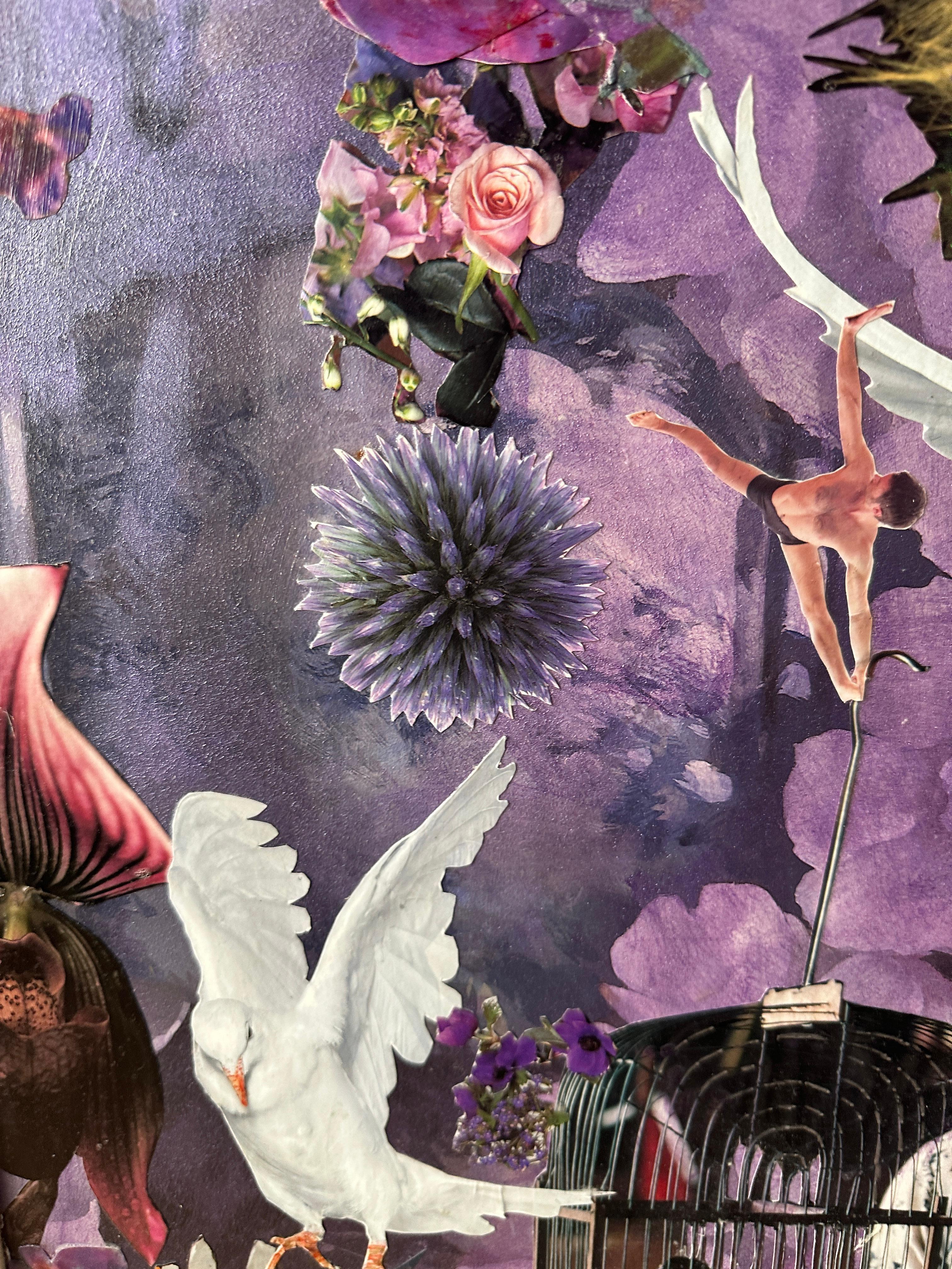 Hilary Opperman Collage en técnica mixta: 