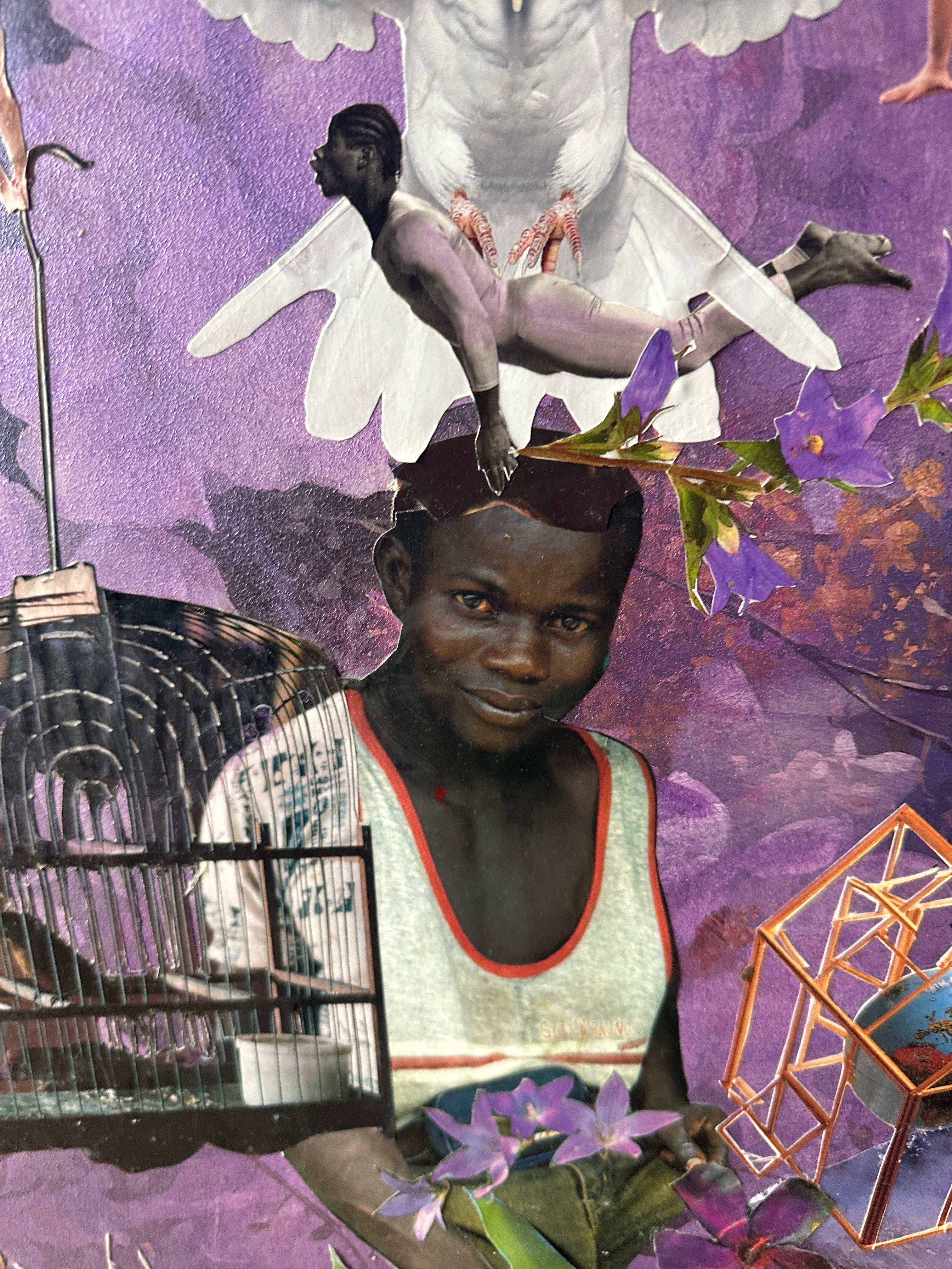 Hilary Opperman Collage en técnica mixta: 