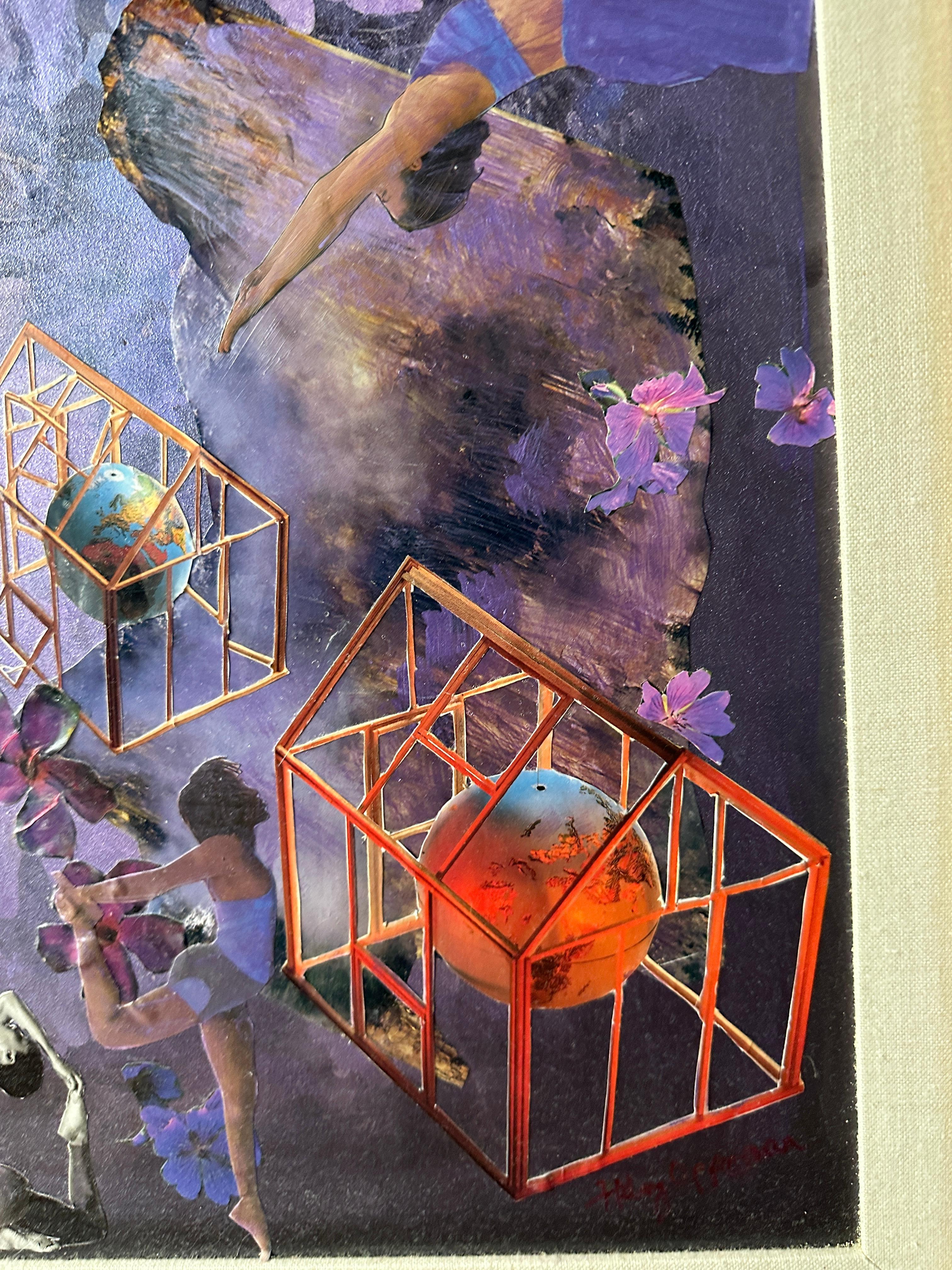 Hilary Opperman Collage en técnica mixta: 