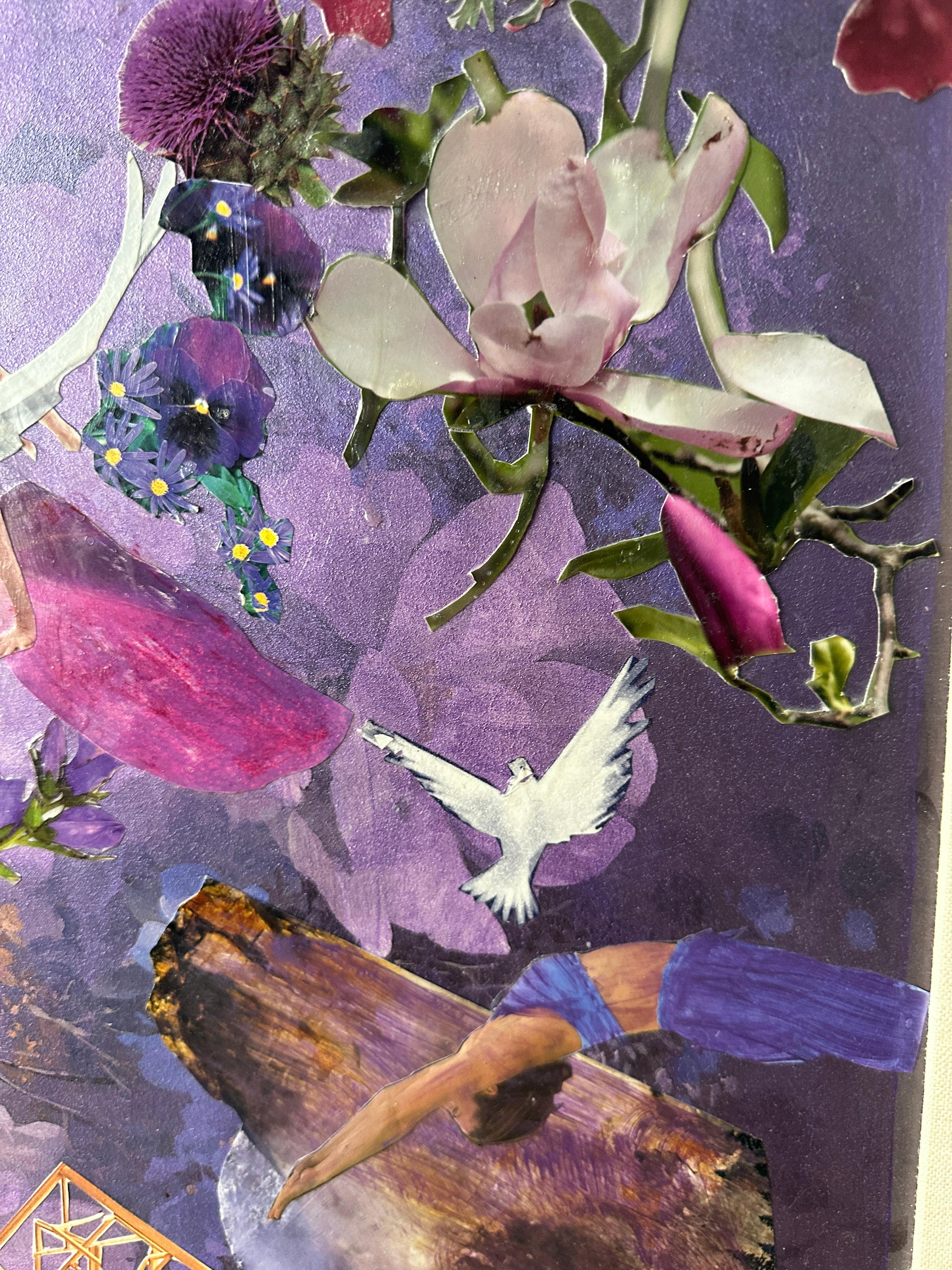 Hilary Opperman Collage en técnica mixta: 