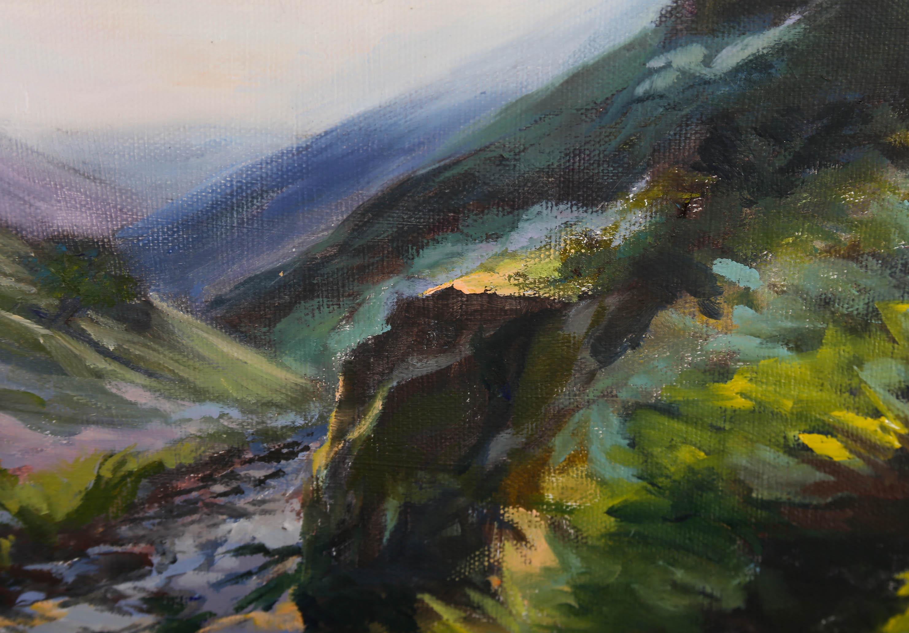 Hilary Sinclair - Contemporary Oil, Quiet Valley 4