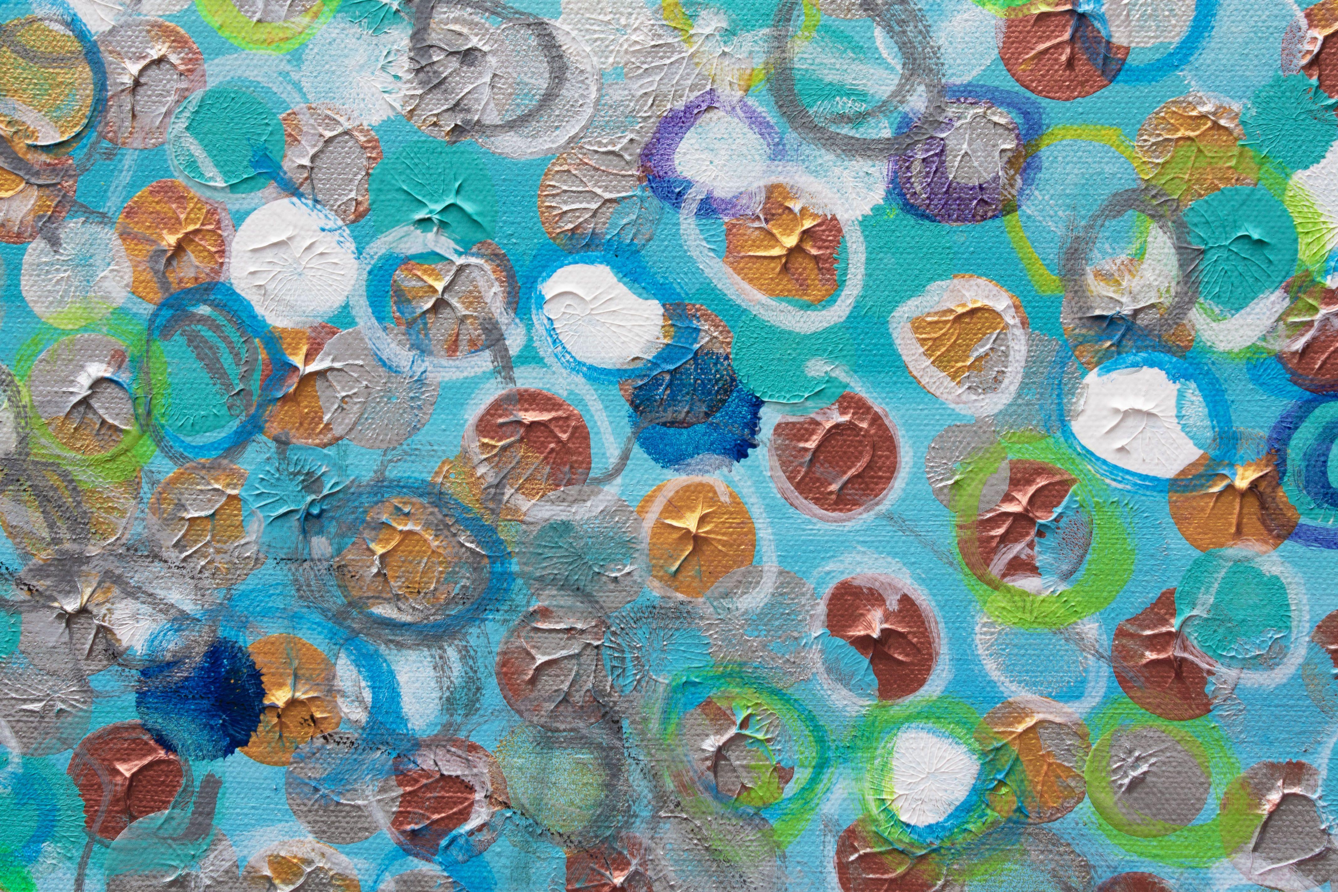 Allineamento, Pittura, Acrilico su tela - Painting di Hilary Winfield