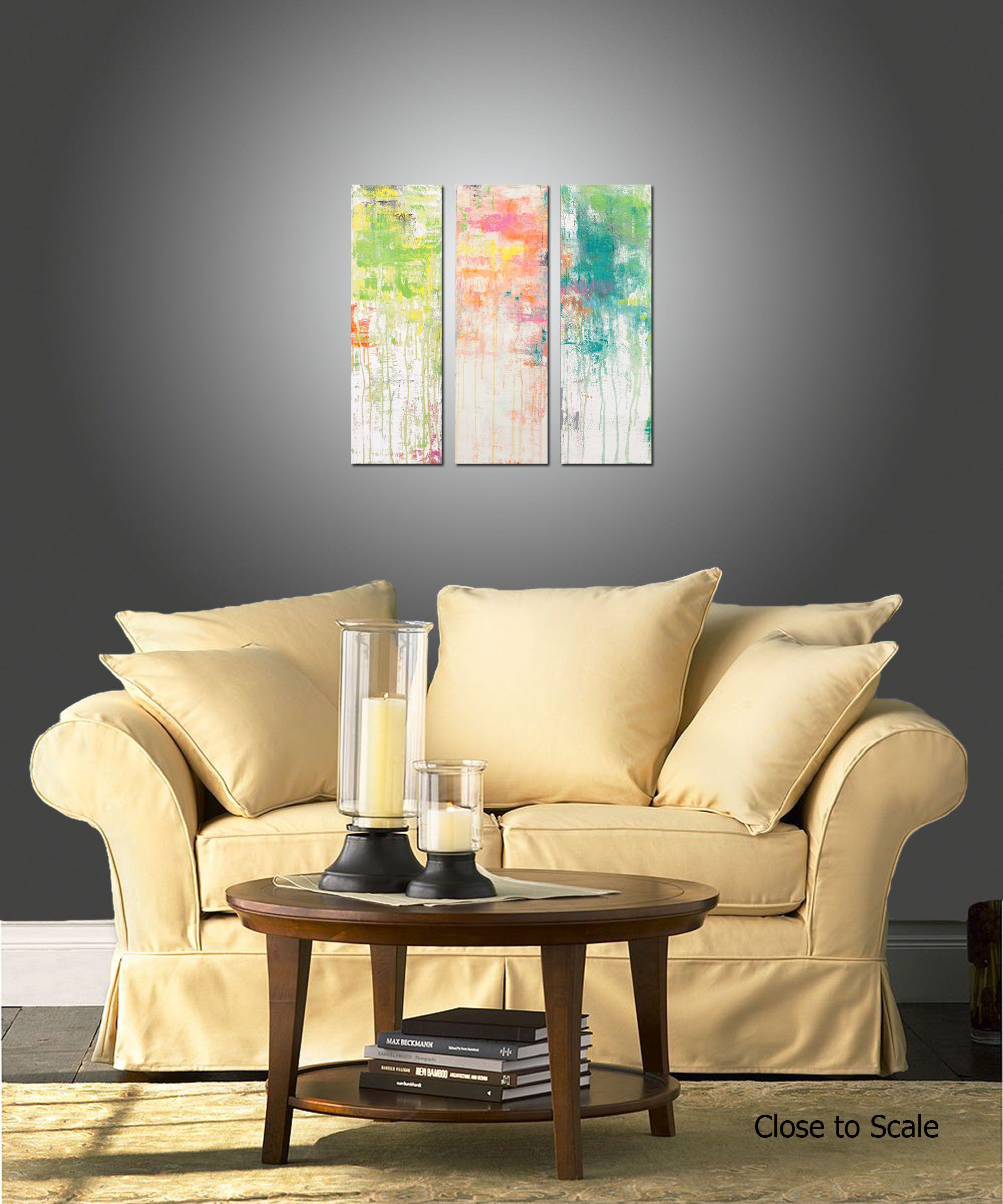 Asthenosphere 1, Pittura, Acrilico su tela - Painting Astratto di Hilary Winfield