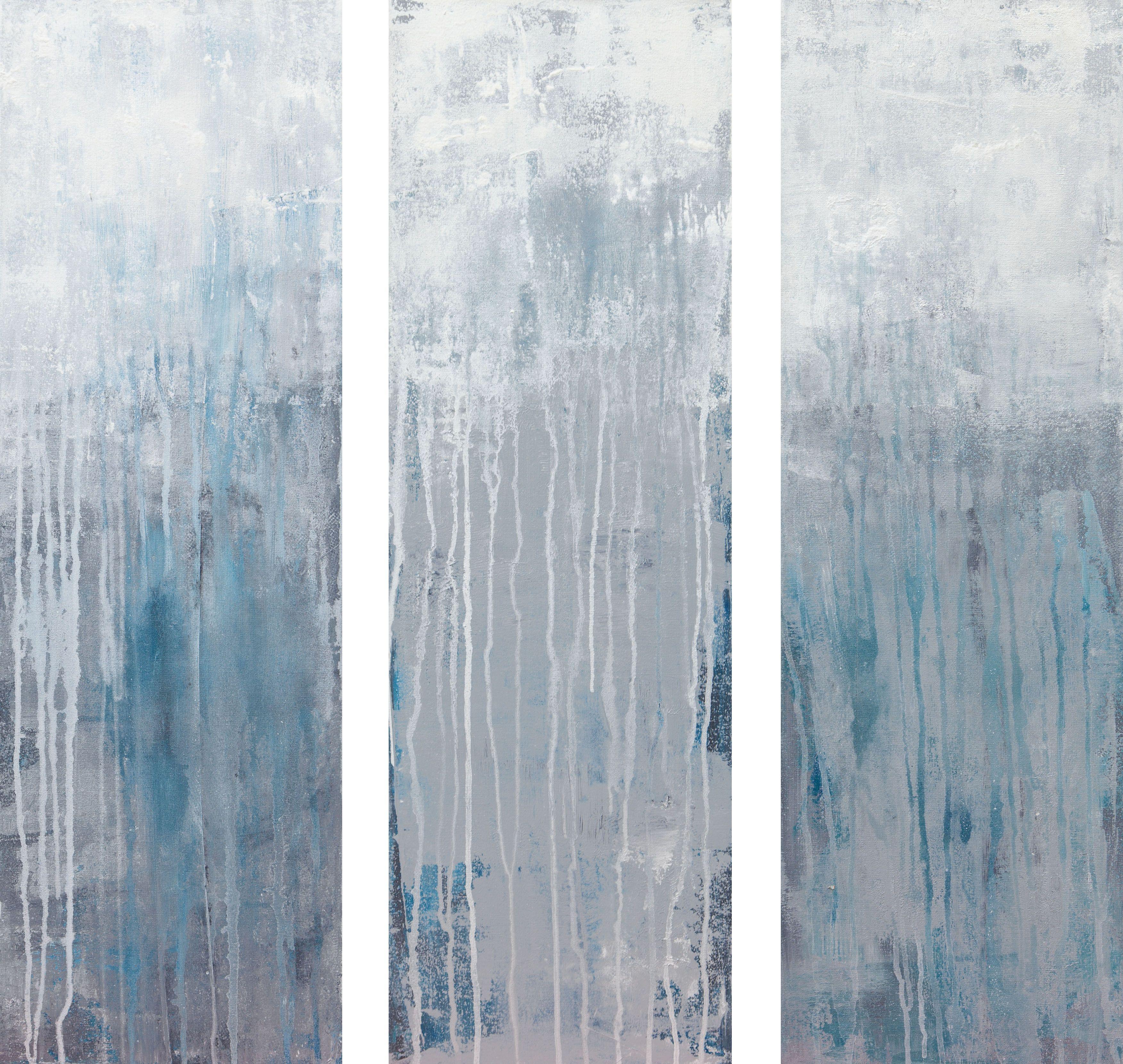 Abstract Painting di Hilary Winfield - Asthenosphere 11, Pittura, Acrilico su tela
