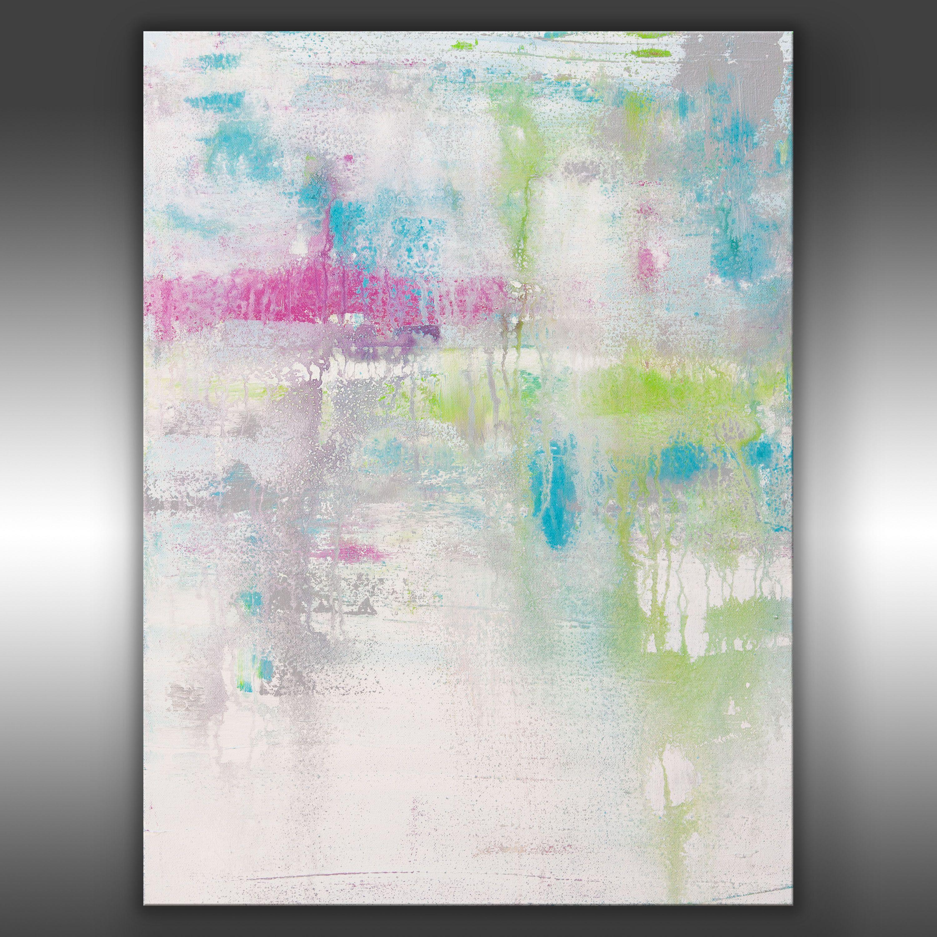 Asthenosphere 13, Gemälde, Acryl auf Leinwand – Painting von Hilary Winfield
