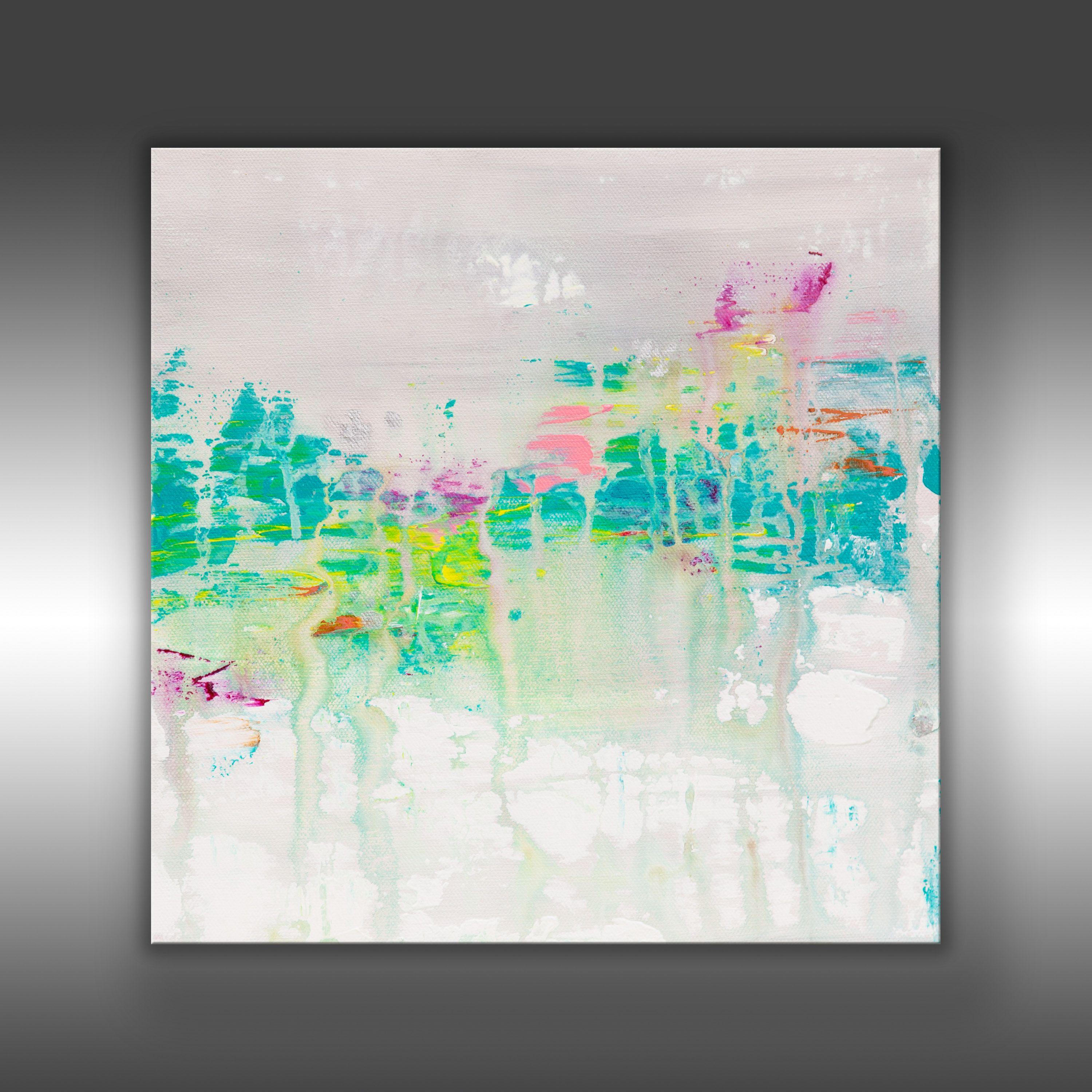 Asthenosphere 15, Pittura, Acrilico su tela - Painting di Hilary Winfield