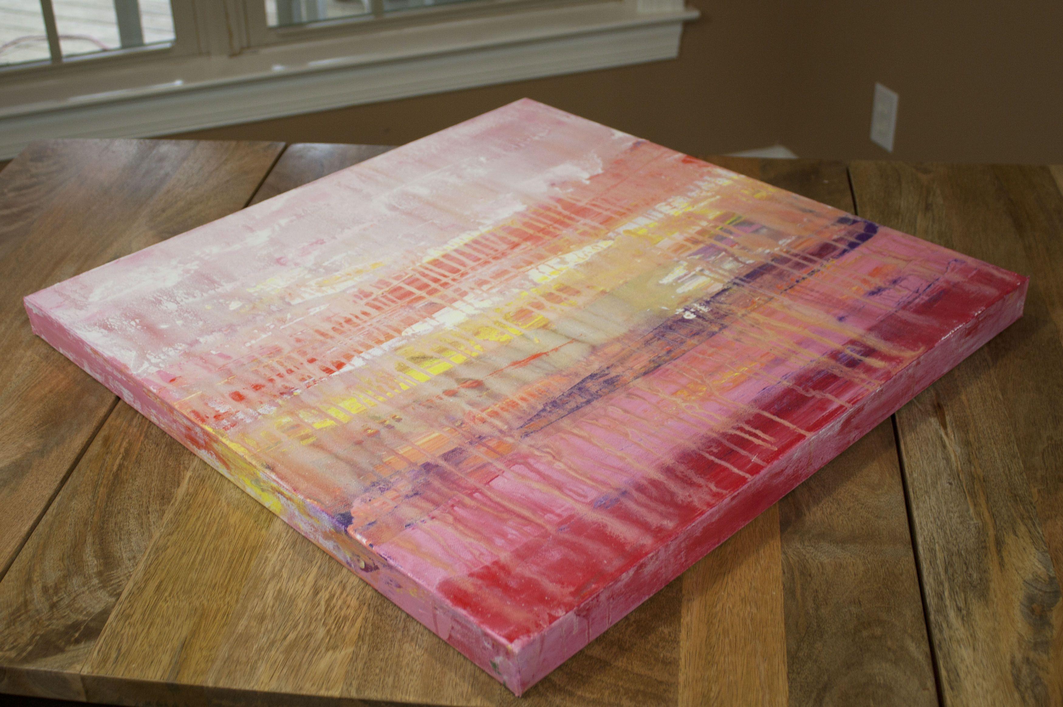 Asthenosphere 3, Pittura, Acrilico su tela - Painting Astratto di Hilary Winfield
