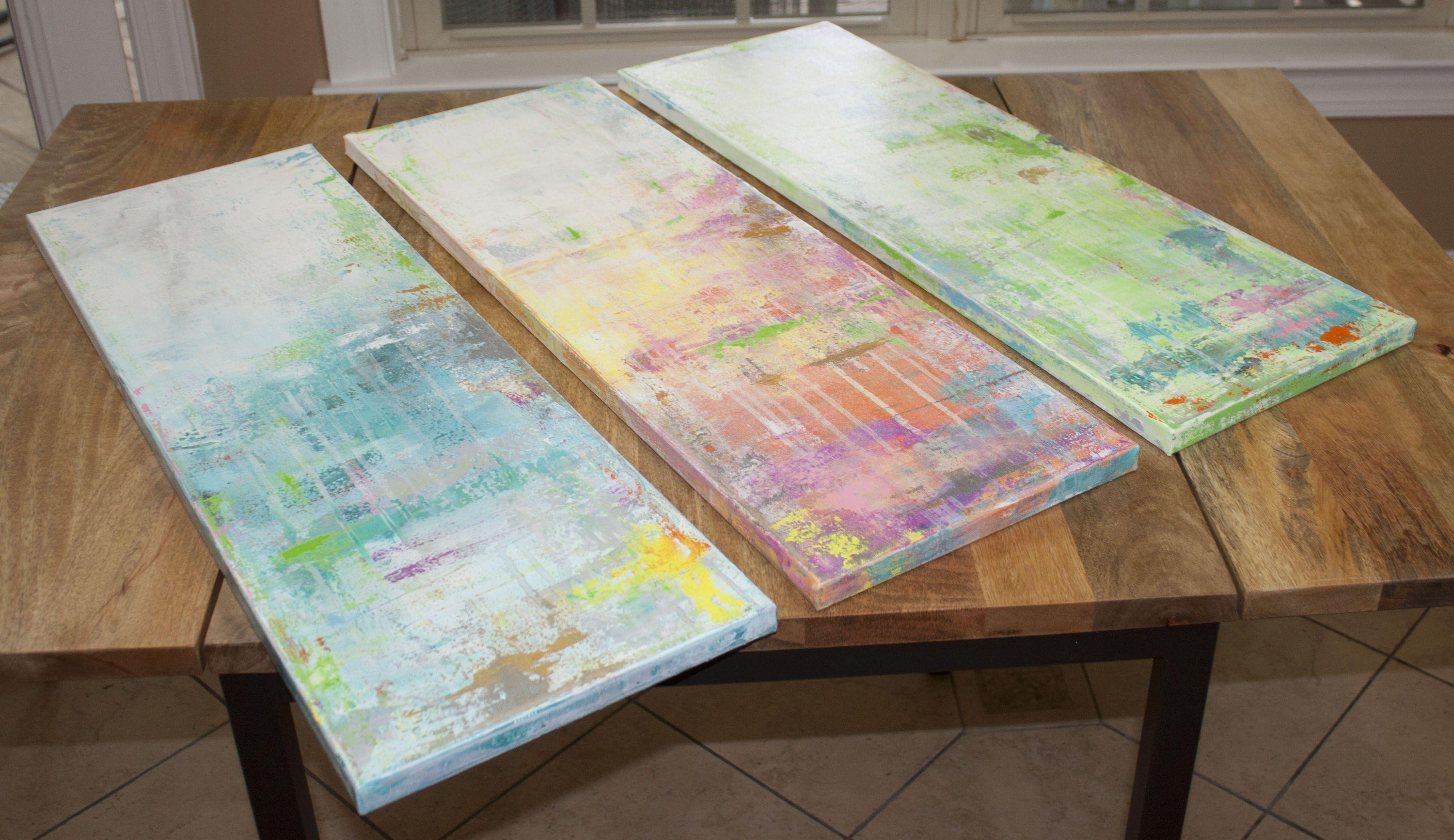 Asthenosphere 6, Pittura, Acrilico su tela - Painting Astratto di Hilary Winfield