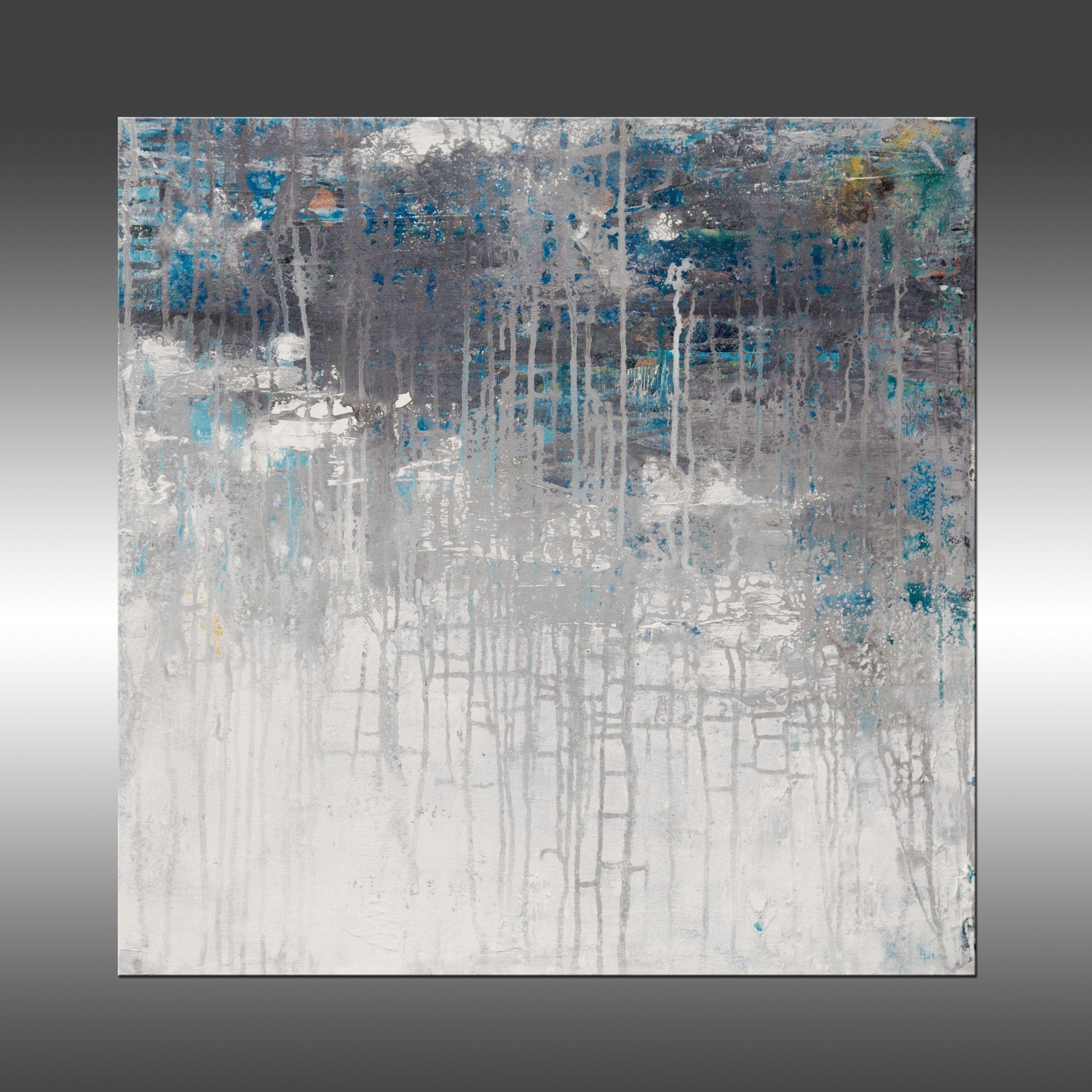 Asthenosphere 7, Pittura, Acrilico su tela - Painting di Hilary Winfield