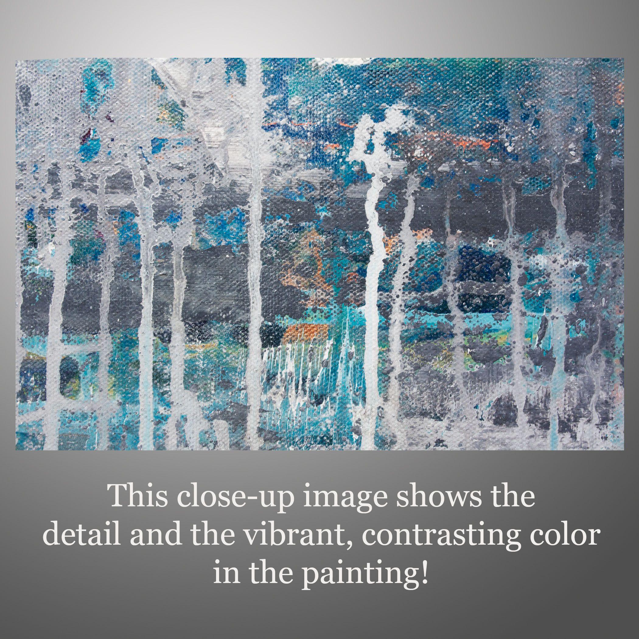 Asthenosphere 7, Pittura, Acrilico su tela - Painting Astratto di Hilary Winfield