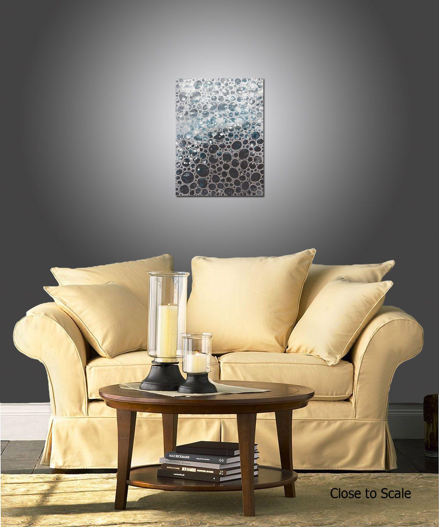 Dimensione 38, Pittura, Acrilico su tela - Painting Astratto di Hilary Winfield