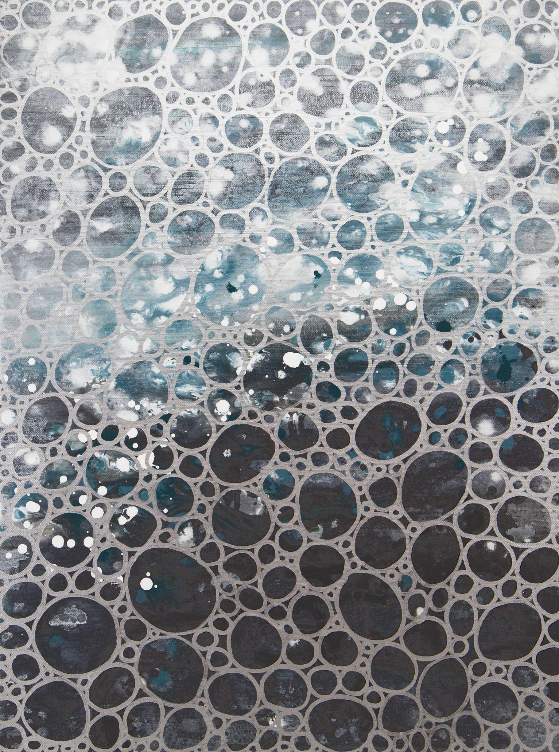 Abstract Painting di Hilary Winfield - Dimensione 38, Pittura, Acrilico su tela