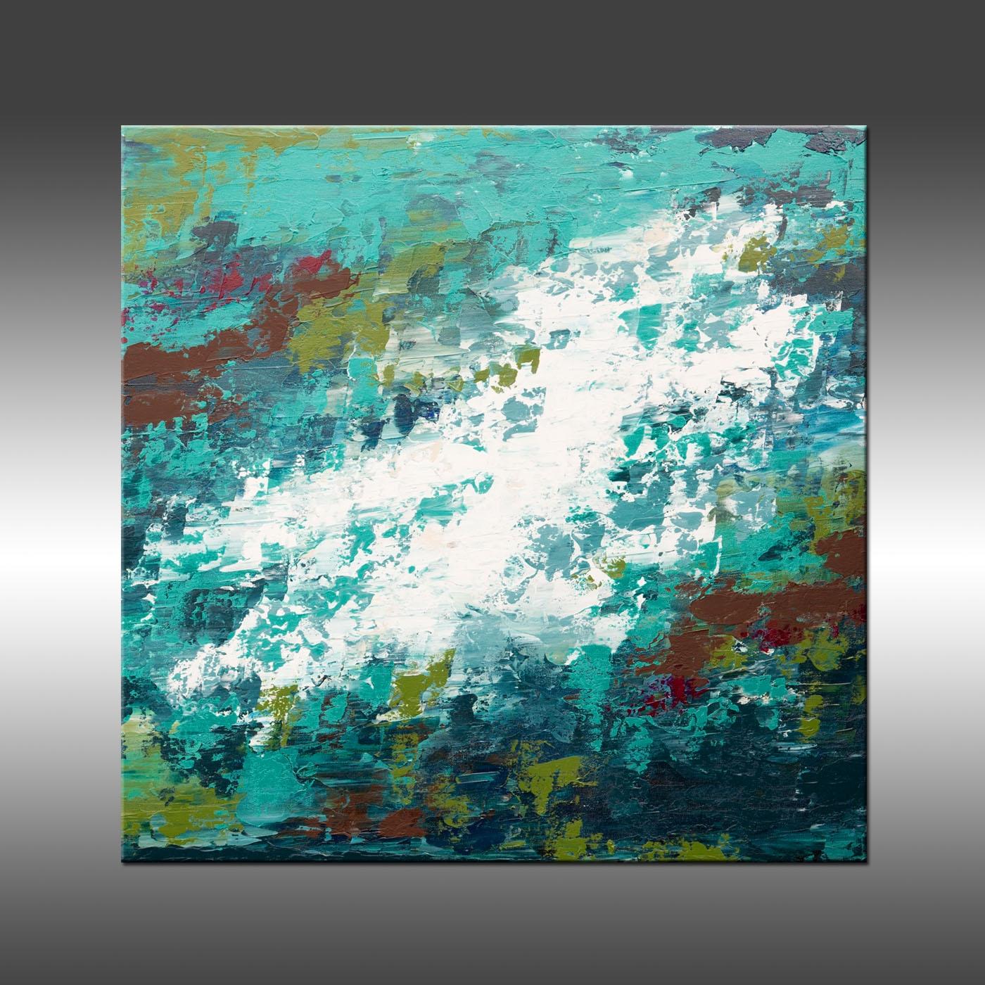 Envisioning 10, Malerei, Acryl auf Leinwand – Painting von Hilary Winfield
