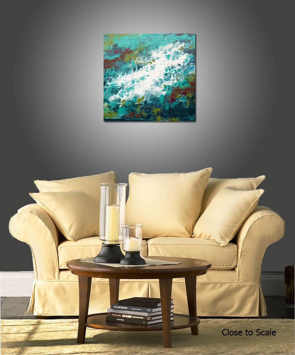 Envisioning 10, Malerei, Acryl auf Leinwand (Abstrakt), Painting, von Hilary Winfield