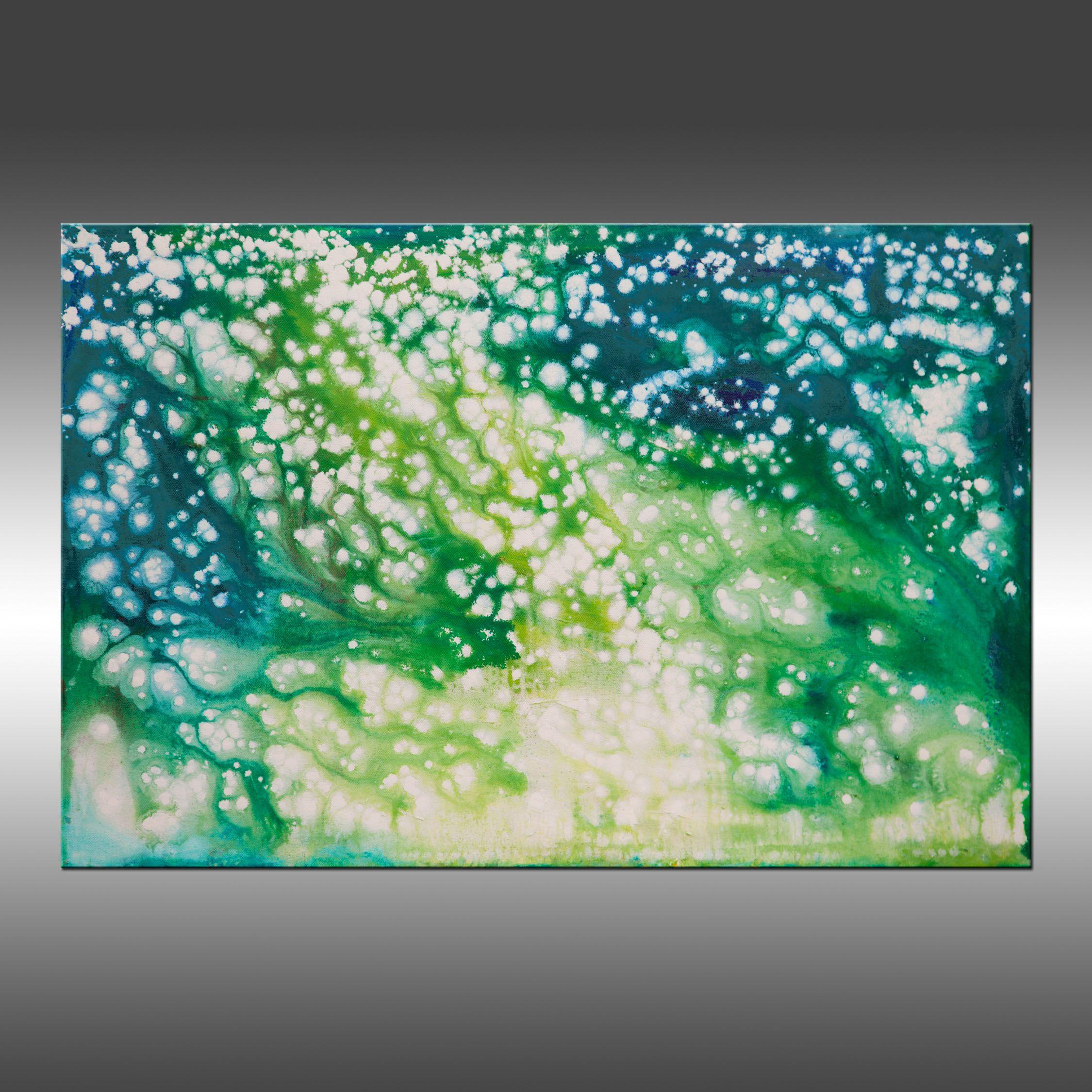 Flash of Brilliance, Pittura, Acrilico su tela - Painting di Hilary Winfield