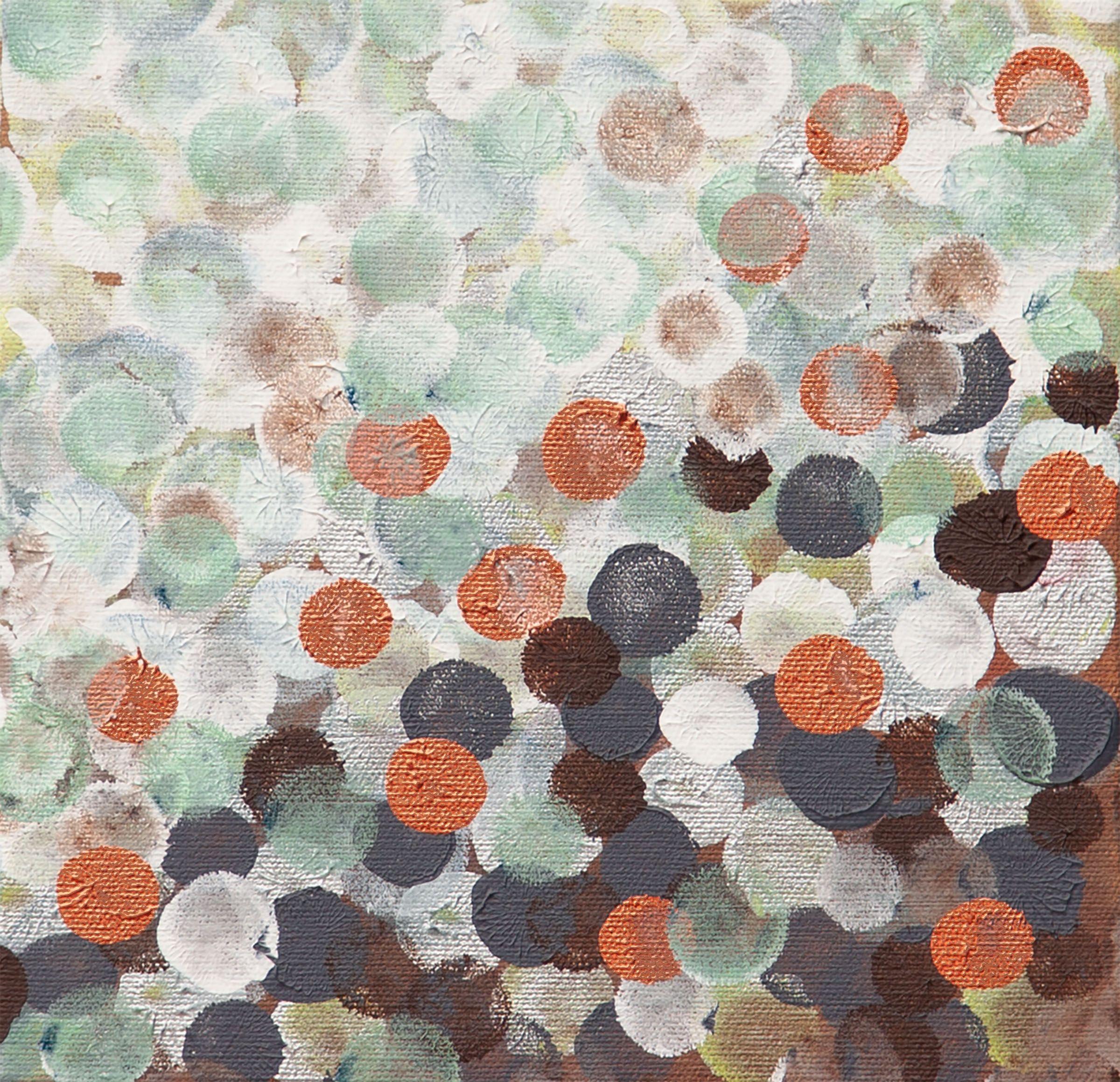 Abstract Painting di Hilary Winfield - Infinity 11, Pittura, Acrilico su tela